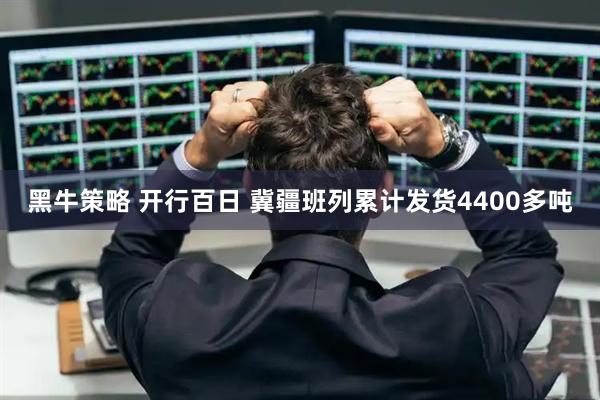 黑牛策略 开行百日 冀疆班列累计发货4400多吨